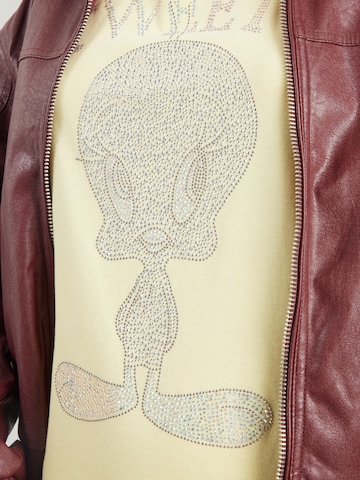 Tricou 'TWEETY' de la PRINCESS GOES HOLLYWOOD pe galben