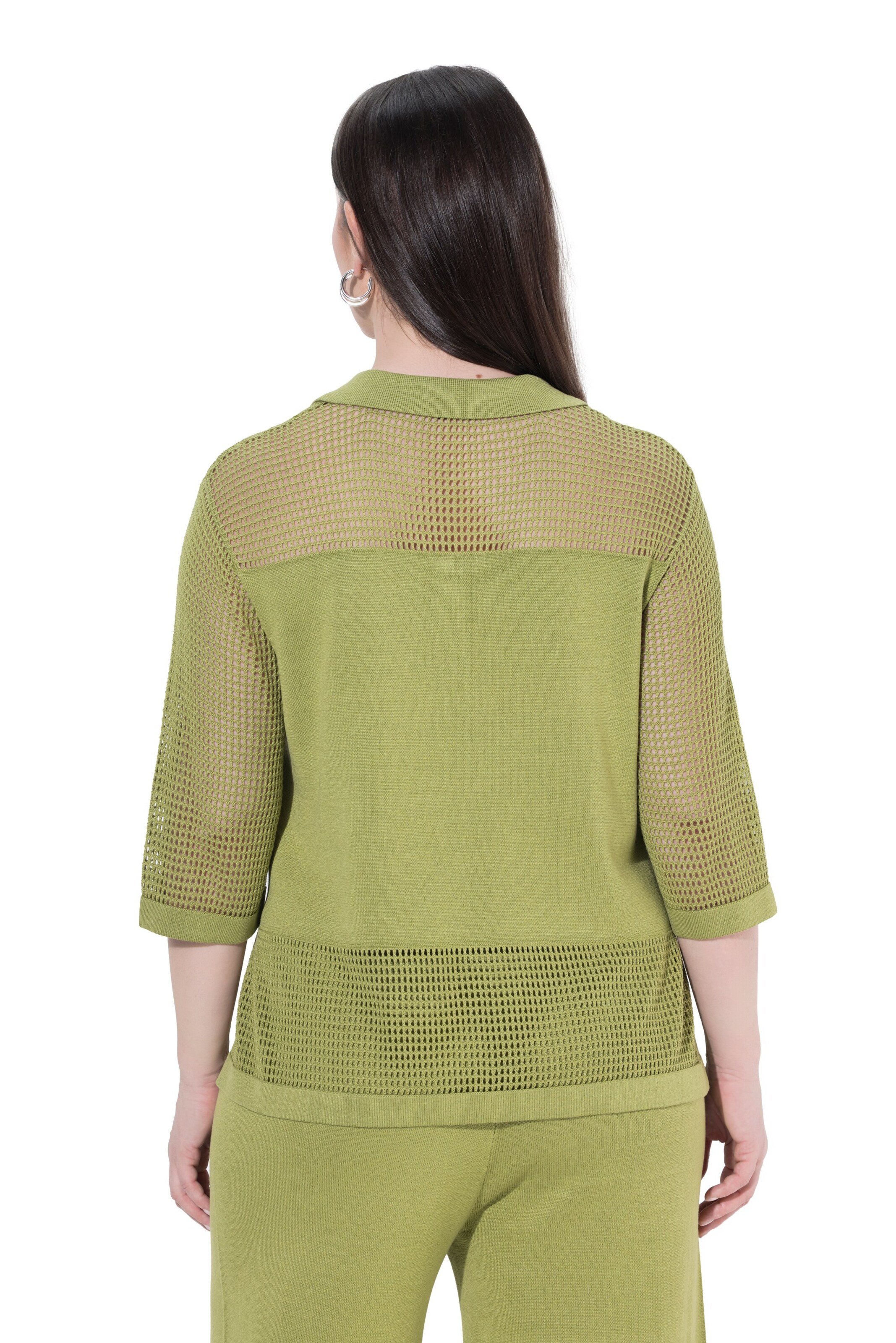Ulla Popken Sweater in Green
