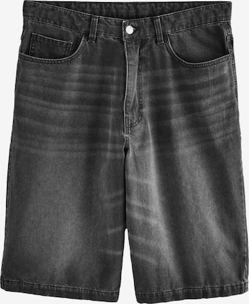 juoda Next „Baggy“ Džinsai 'Jumbo Jort': priekis