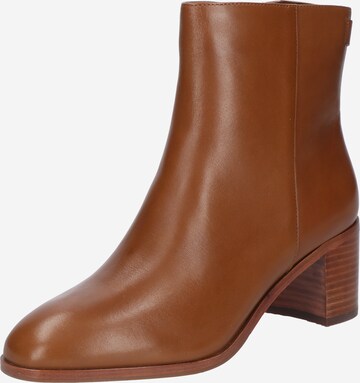 Lauren Ralph Lauren Ankle Boots 'CASSIE' in Brown: front