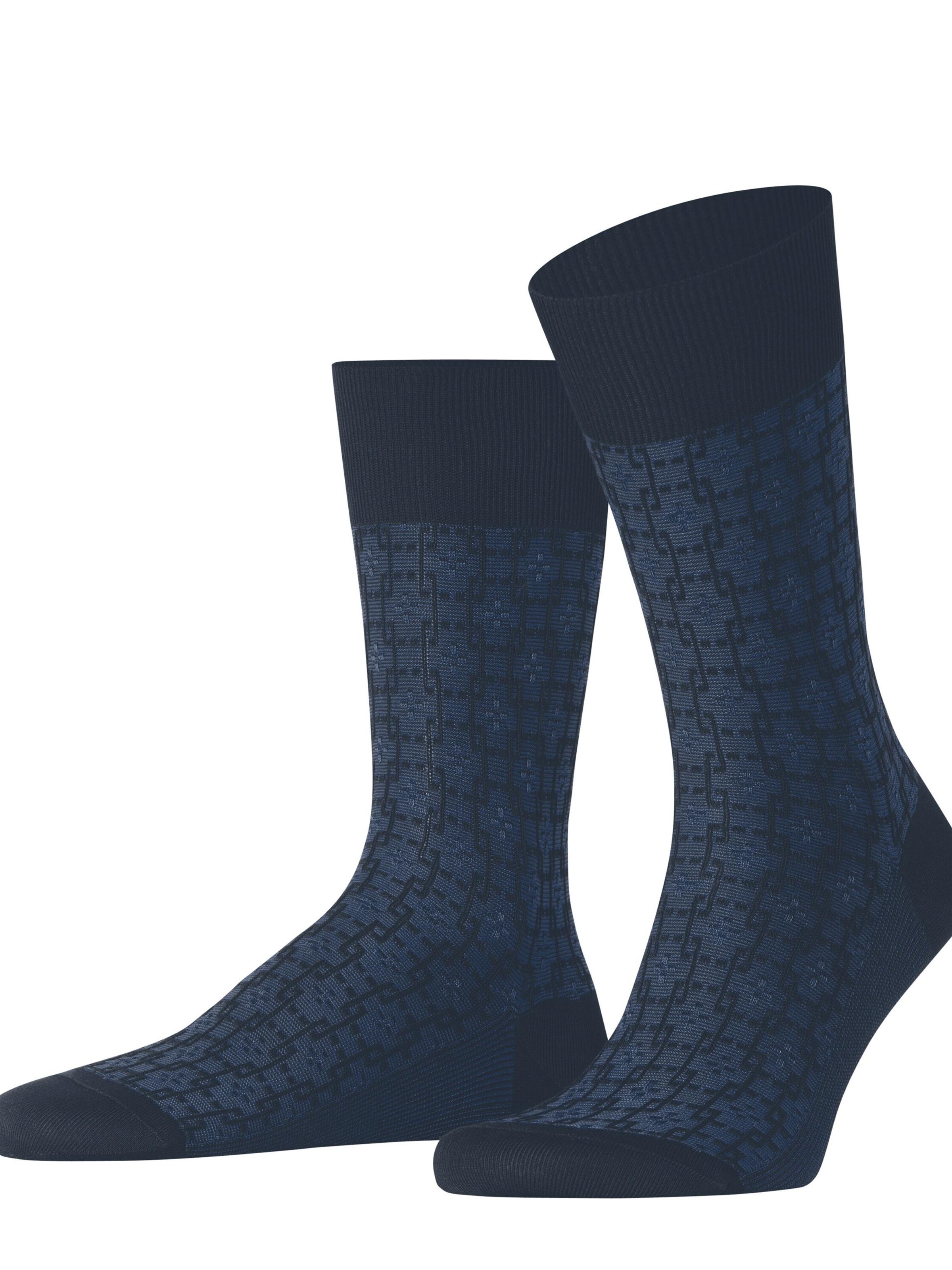 FALKE Socken 'Artwork Tie'‌‌‌‌‌‌‌‌‌‌ in Blau: Vorderseite