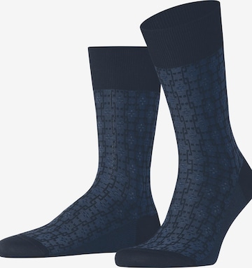 FALKE Socken 'Artwork Tie' in Blau: Vorderseite