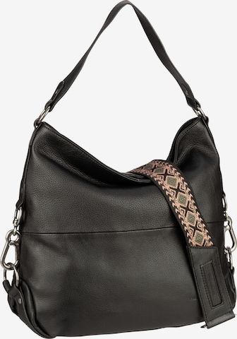 FREDsBRUDER Shoulder Bag in Black: front