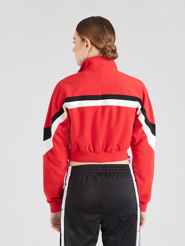 ADIDAS ORIGINALS Fleece jacket in Red