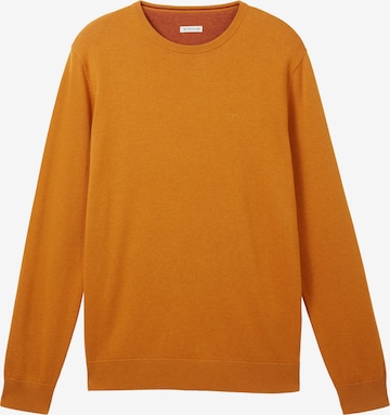 TOM TAILOR Regular Fit Pullover in Orange: predná strana