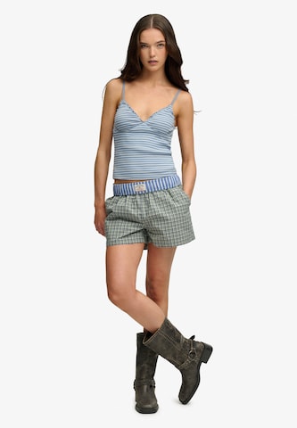 Superdry & Co Loosefit Shorts in Grün