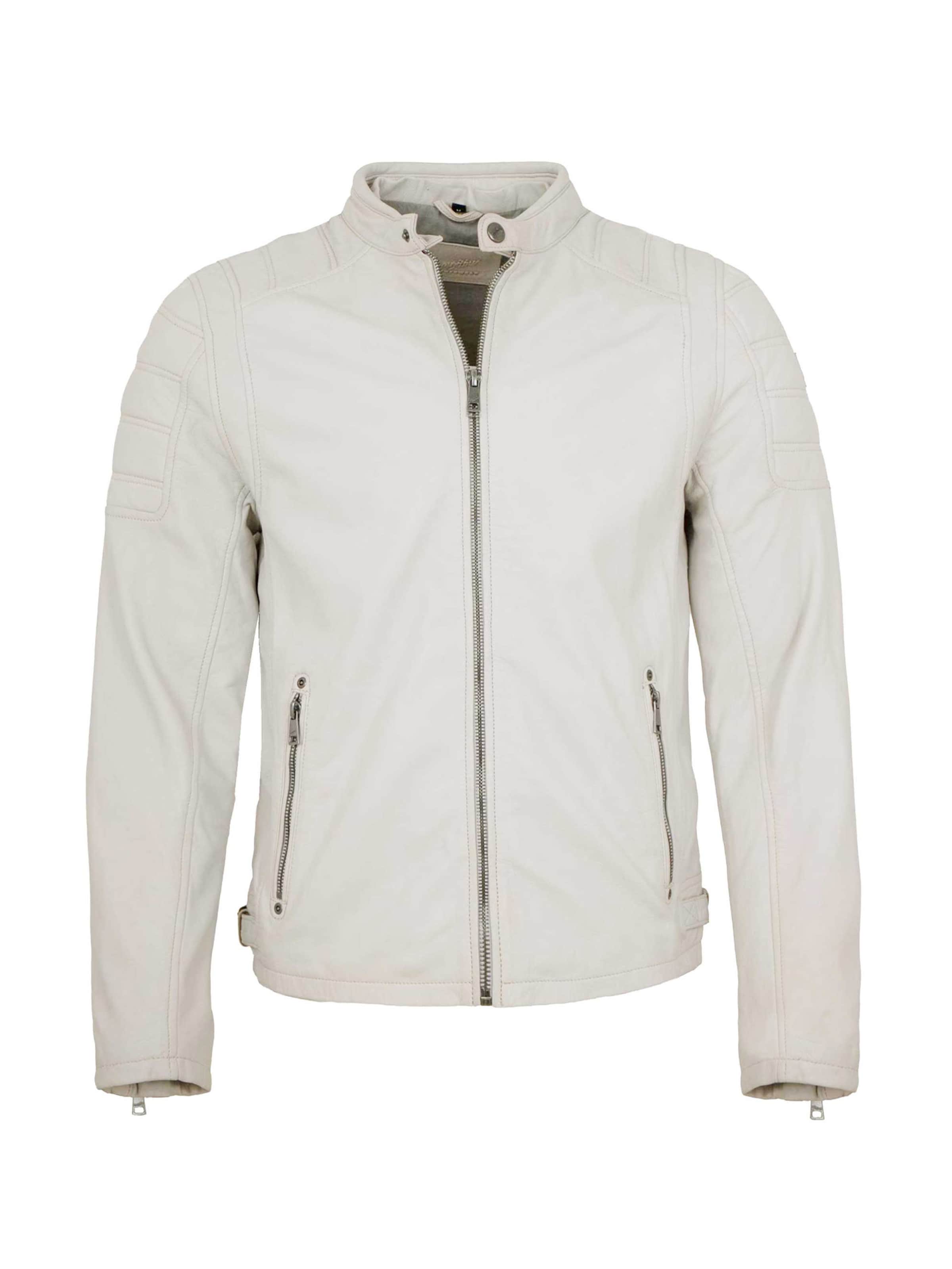 Mauritius Between-Season Jacket 'MMRylo' in White