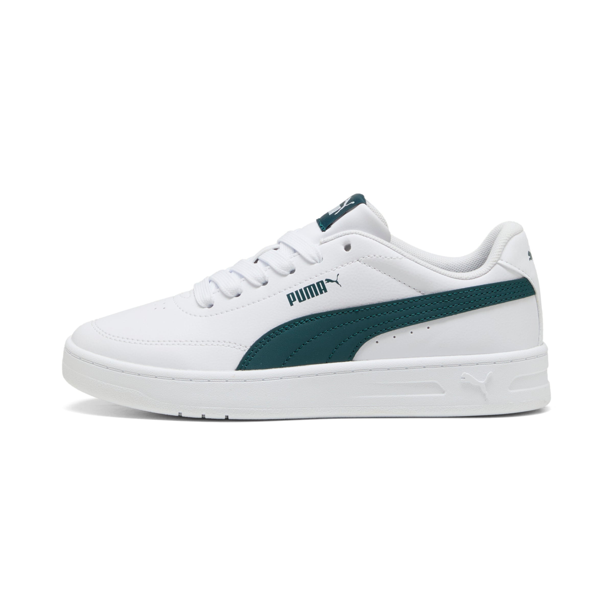 PUMA Sneakers laag 'Court Classic' in Wit: voorkant