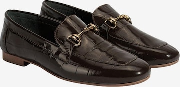 Desa Mocassins 'Loafer' in Bruin: voorkant