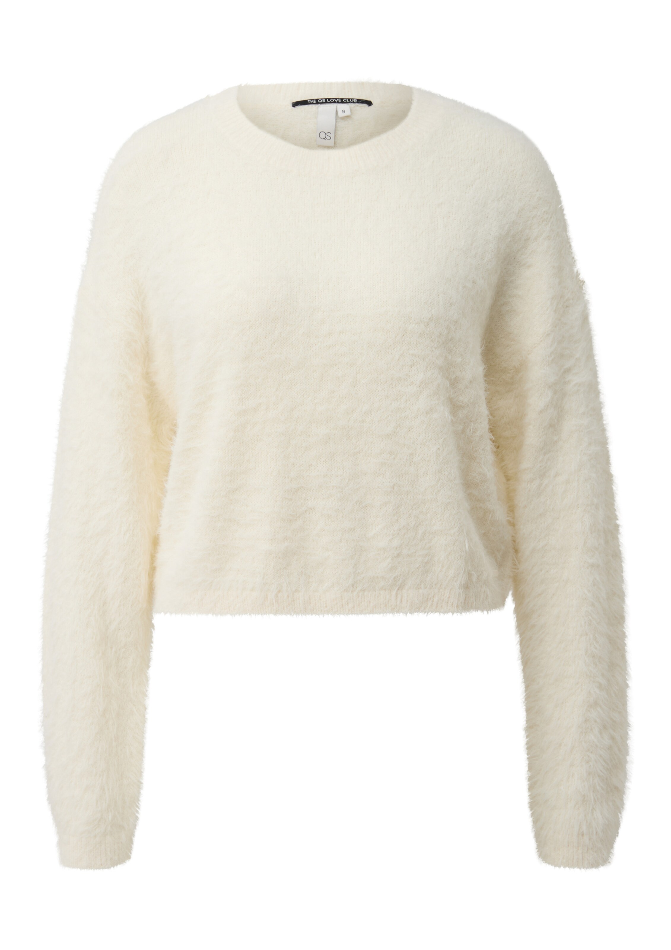 QS Pull-over en L en crème, Vue avec produit
