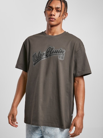 Urban Classics T-Shirt 'Baseball' in Grau: predná strana