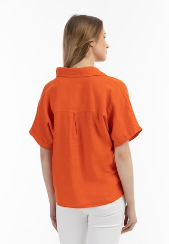 Usha Blusenshirt in Orange