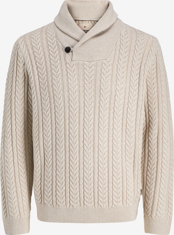 JACK & JONES Neulepaita 'JPRBLUSEAN' värissä beige: etupuoli