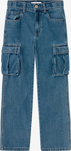 mėlyna NAME IT Standartinis Džinsai 'Ryan': priekis