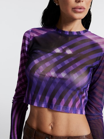 ABOUT YOU x Chiara Biasi Shirt 'Orelia' in Purple