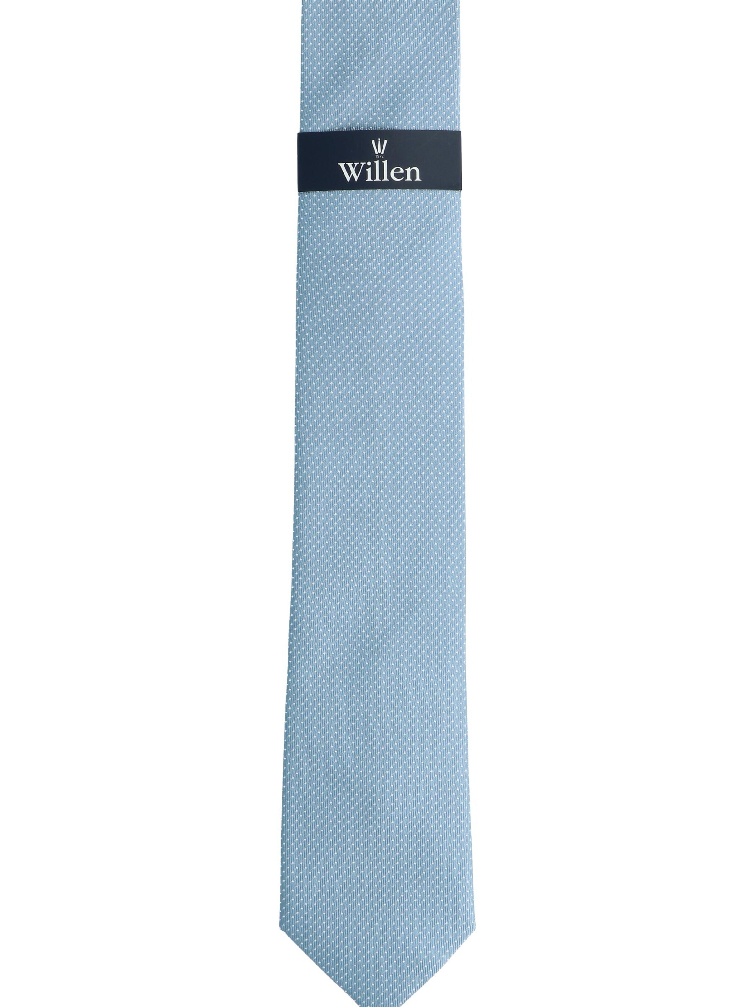 WILLEN Tie 'Tupfen' in Blue