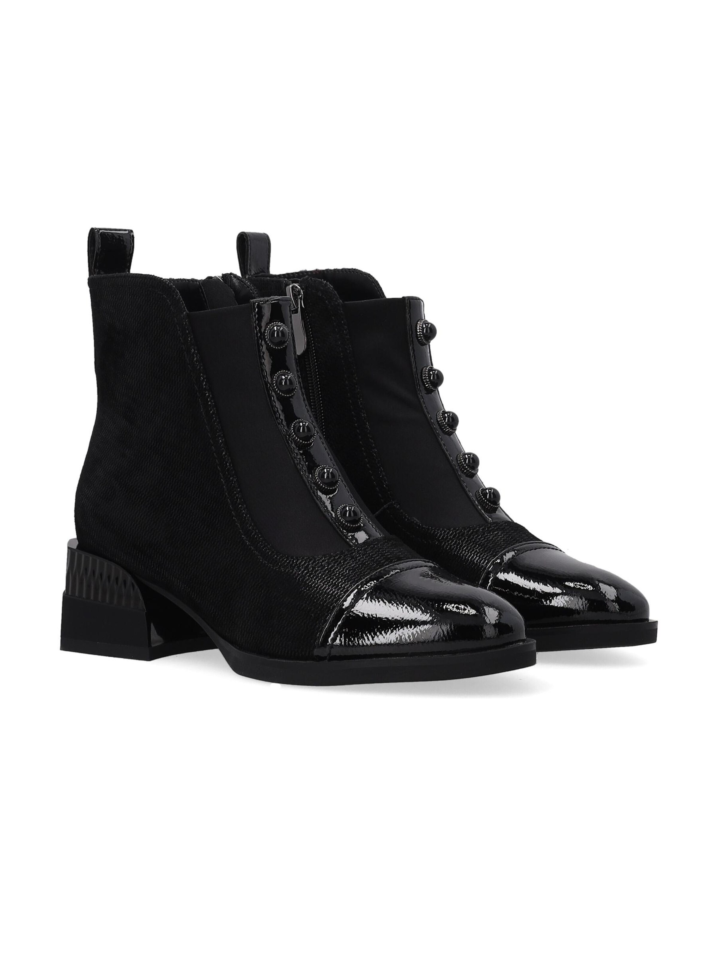 VENEZIA Booties in Black