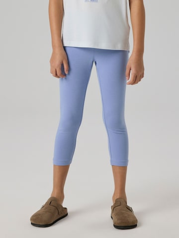 Skinny Leggings 'NKFVivian' NAME IT en violet : devant