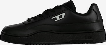 DIESEL - Zapatillas deportivas bajas en negro: frente