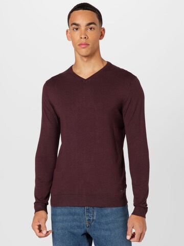 Petrol Industries Sweater in Brown: front