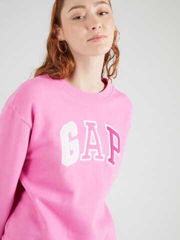 GAP Sweatshirt 'HERITAGE' in Roze