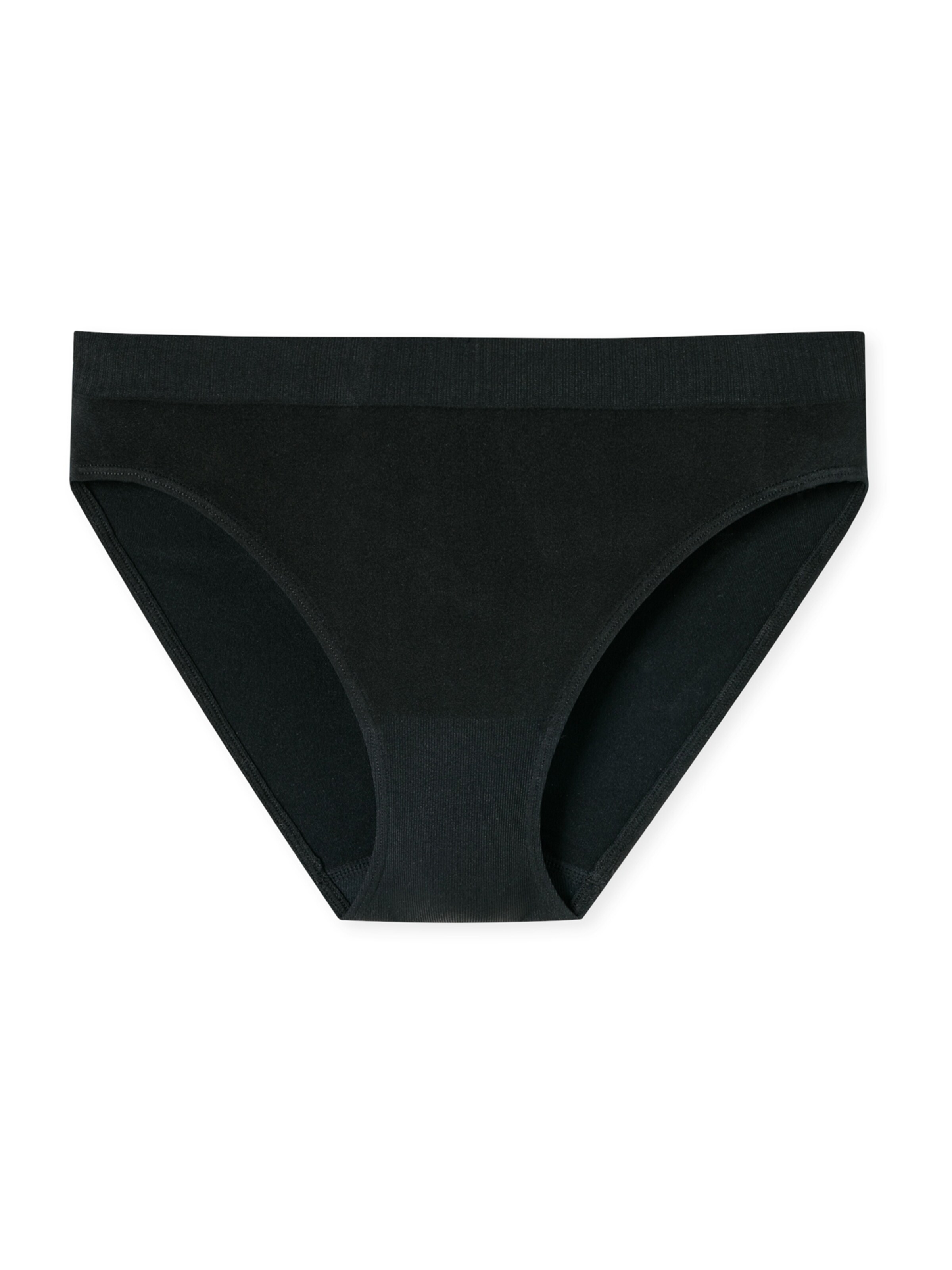 SCHIESSER Slip 'Classic Seamless' in Zwart: voorkant
