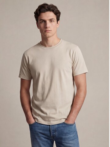 Antargo Shirt 'Heavy Cotton' in Beige: front