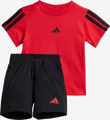 Survêtement ADIDAS SPORTSWEAR en rouge : devant
