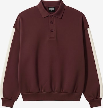 Urban Classics - Sweatshirt em vermelho: frente