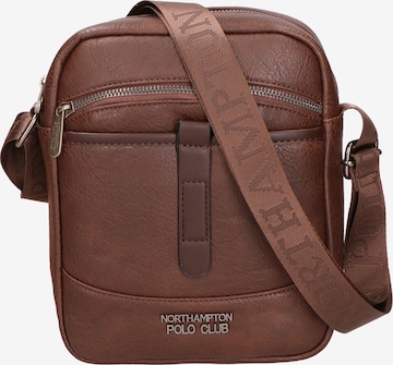 Northampton Polo Club Crossbody Bag in Brown: front