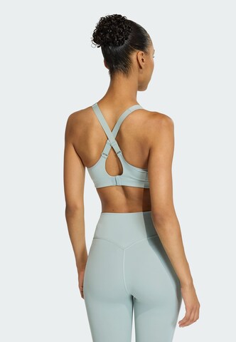 Bustino Reggiseno sportivo 'Optime' di ADIDAS PERFORMANCE in verde