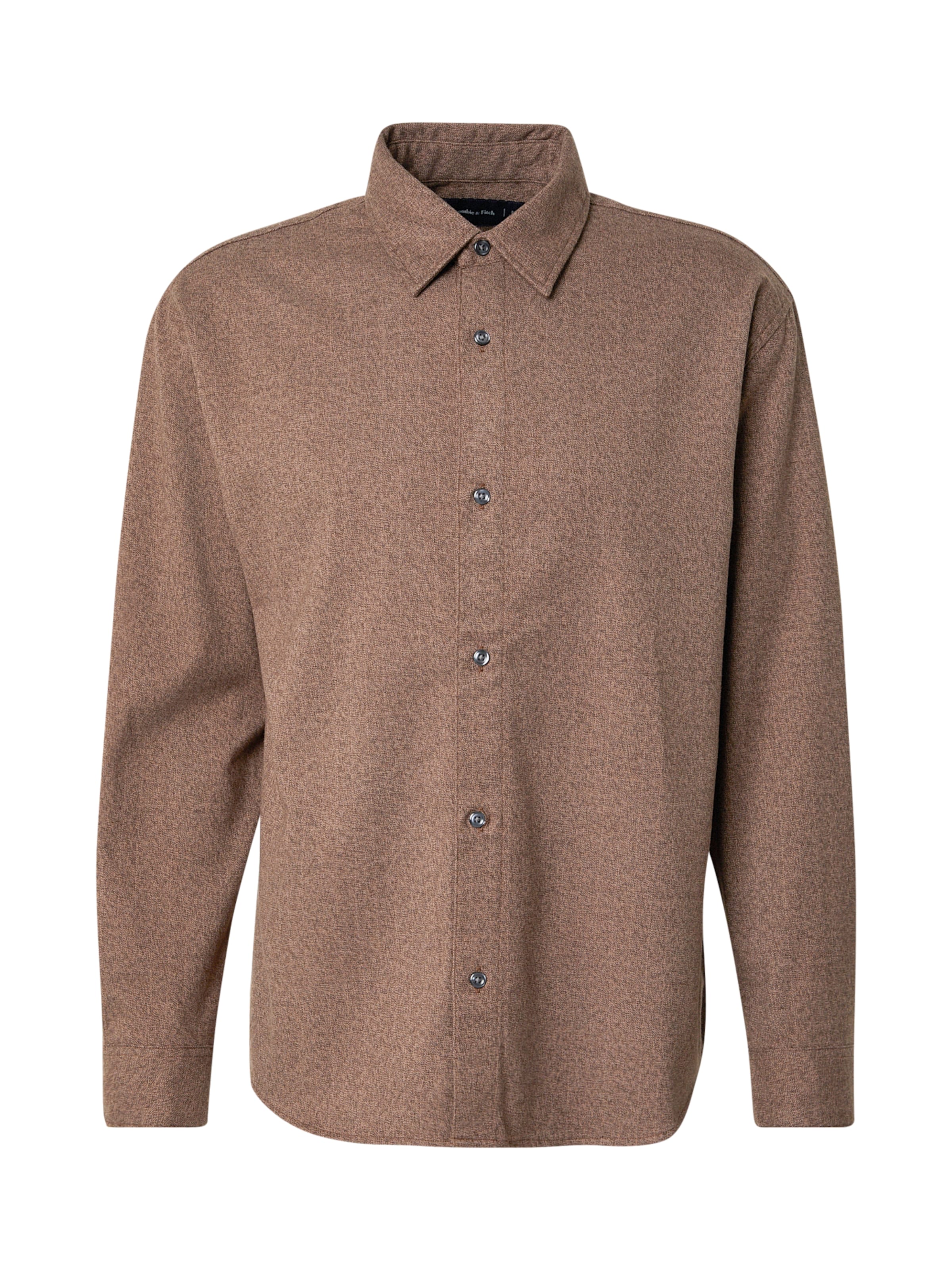 Abercrombie & Fitch Рубашка в Коричневый: спереди