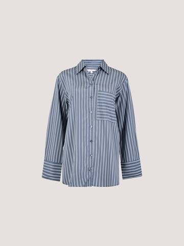 Apricot Oversized Stripe Shirt ' ' in Blau