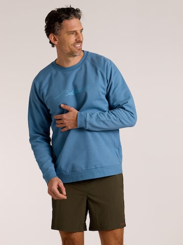 wavebreaker Sweatshirt in Blue