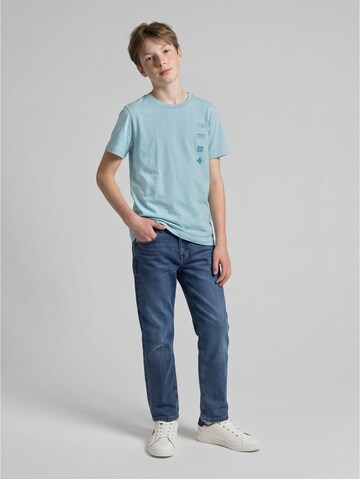TOM TAILOR T-Shirt in Blau