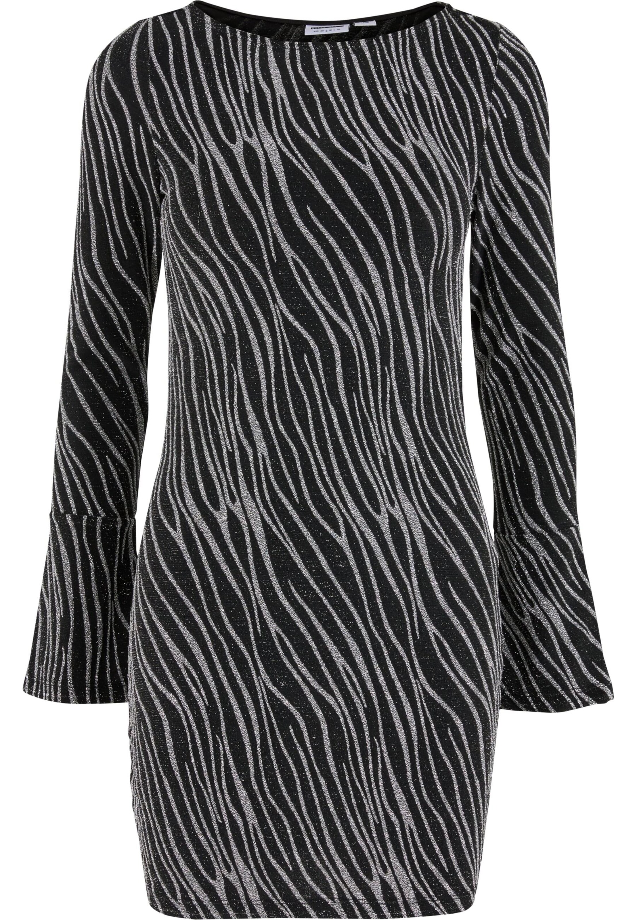 Noisy may Kleid in Schwarz: Vorderseite