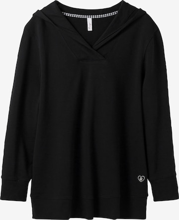 SHEEGO Sweatshirt in Black: front