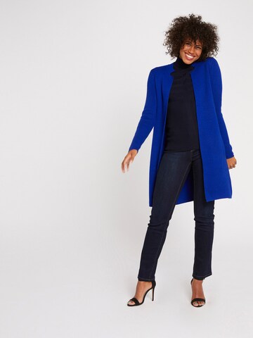 Morgan Knit Cardigan in Blue