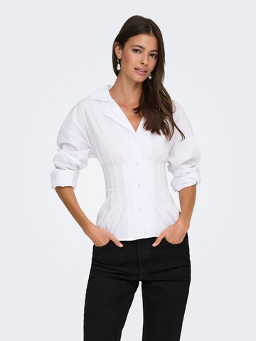 JDY Blouse 'JDYMIO' in White: front