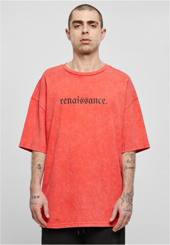 9N1M SENSE T-Shirt in Rot: Vorderseite