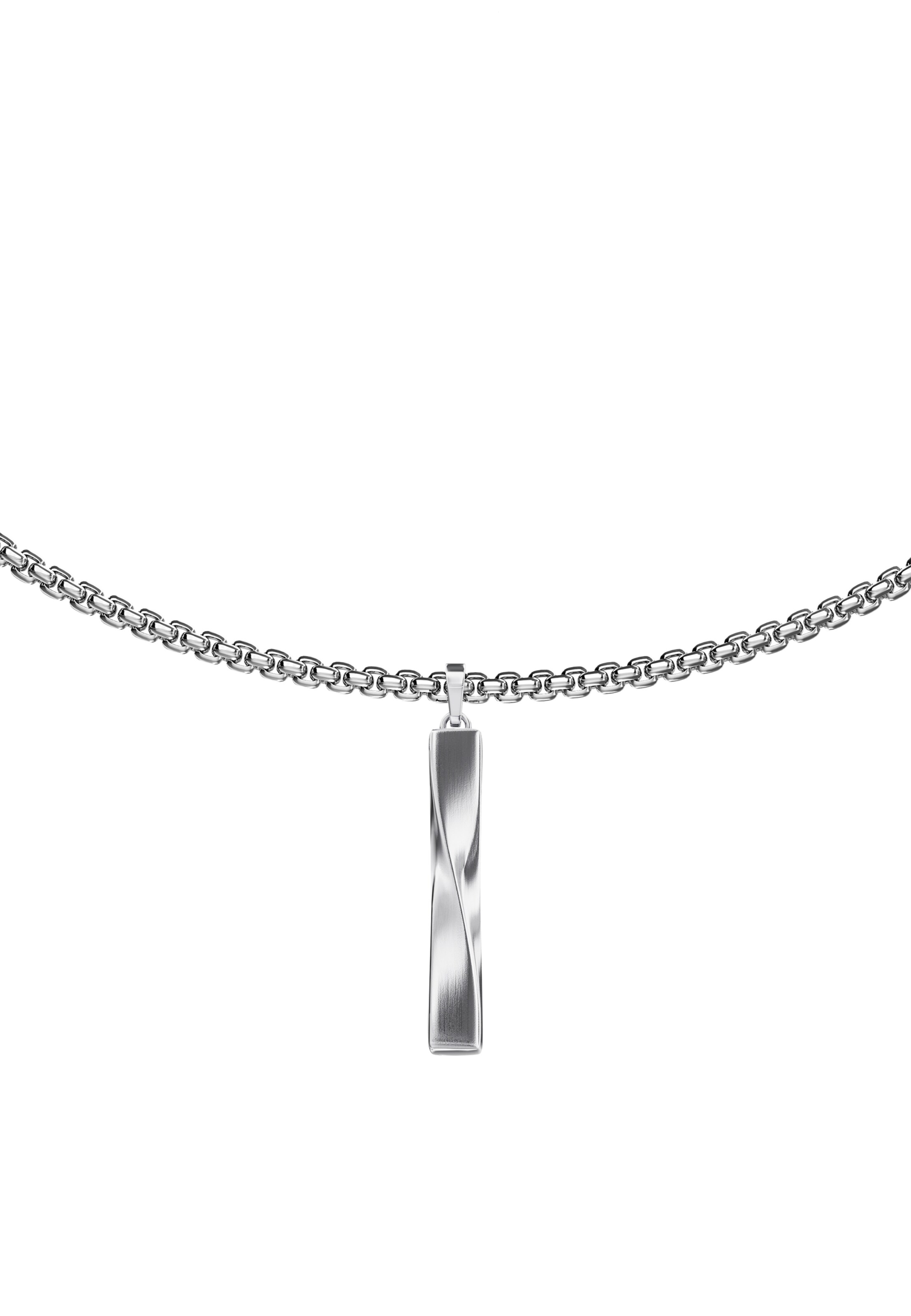 Emporio Armani Verižica | srebrna barva