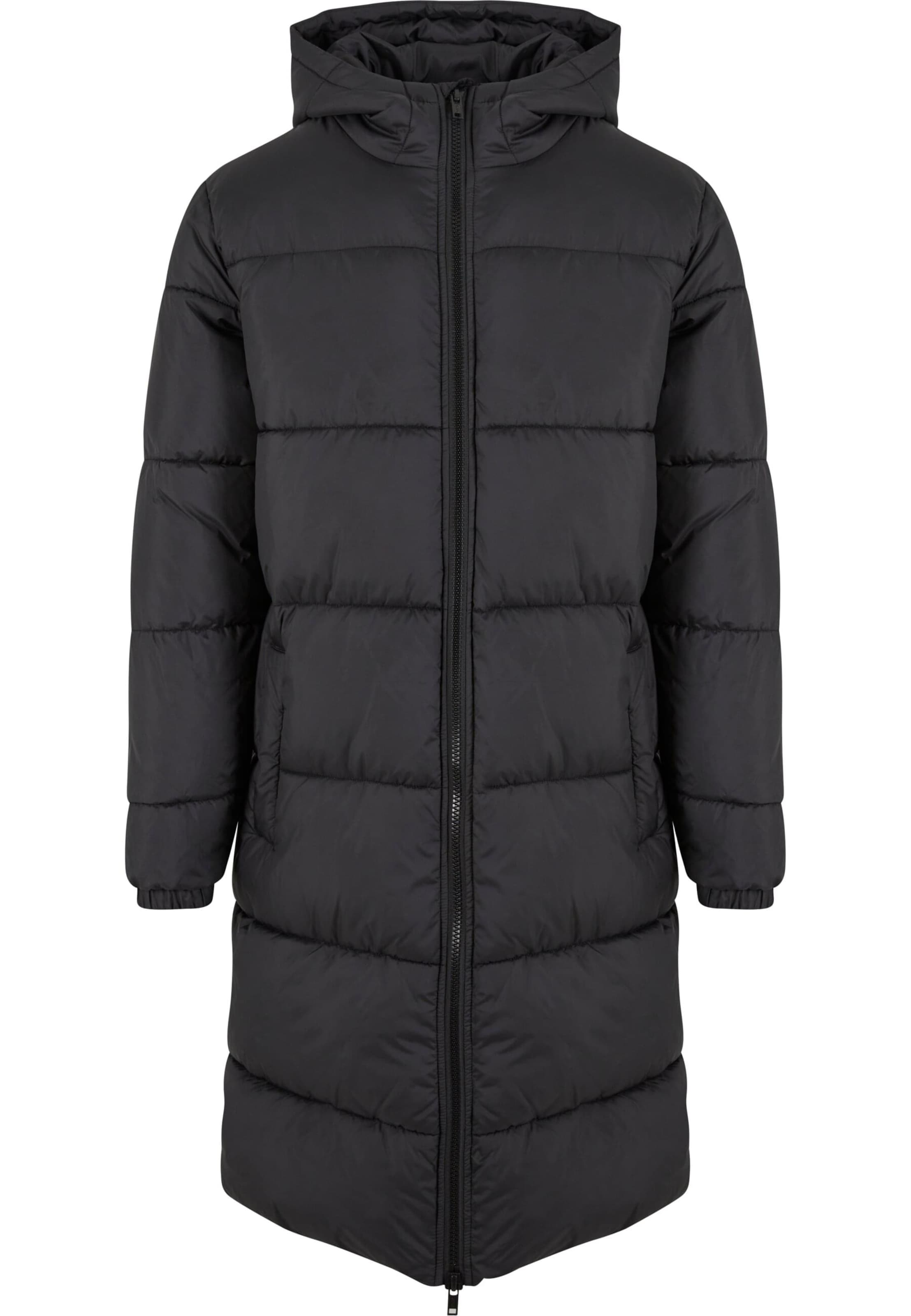 Cappotto invernale di Urban Classics in nero: frontale