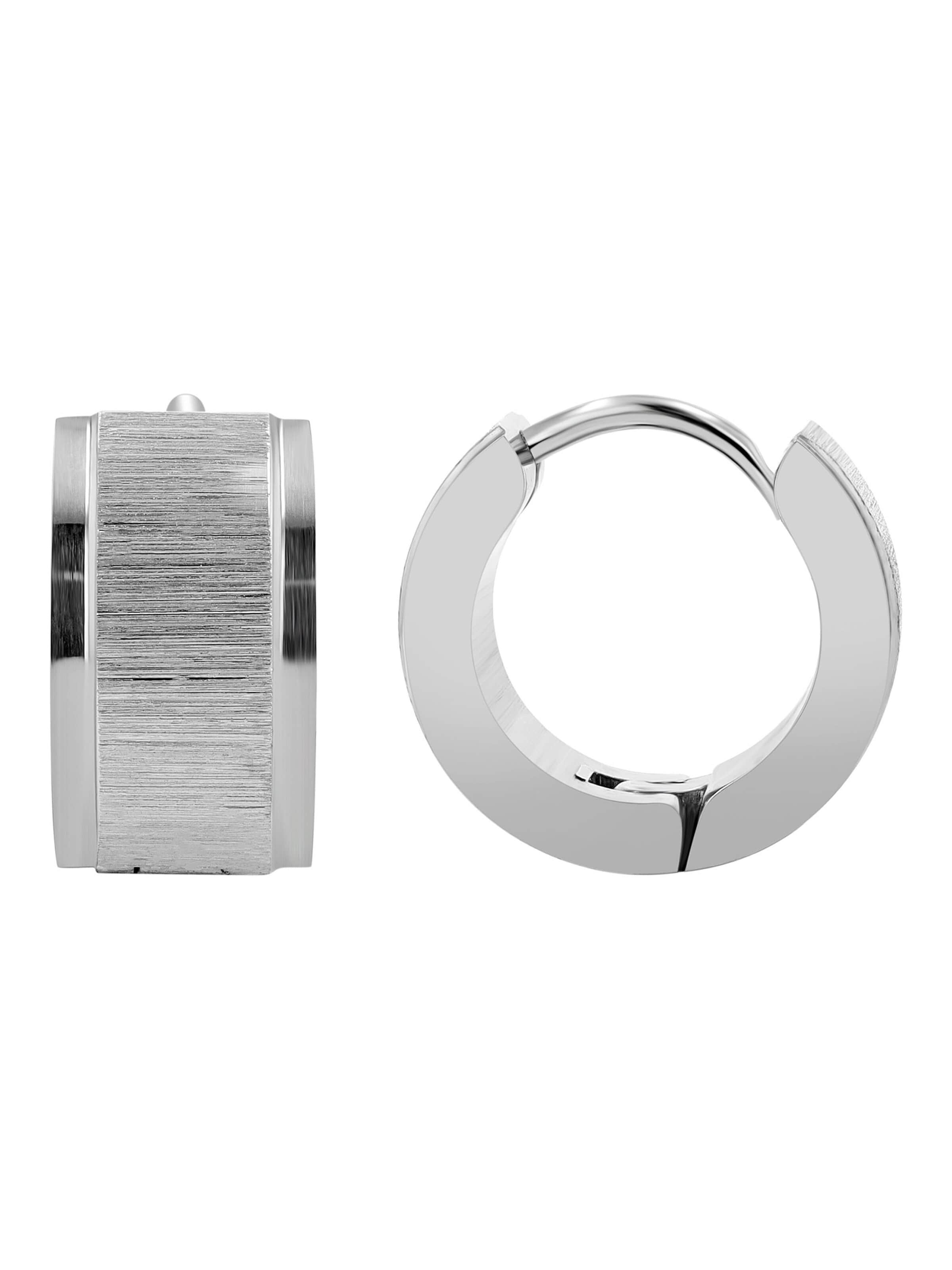Akzent Earrings 'Mattheo, langlebig' in Silver