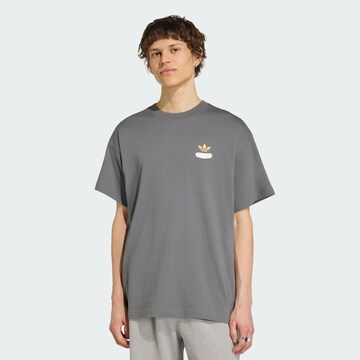ADIDAS ORIGINALS - Camisa em cinzento
