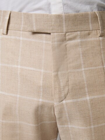 STRELLSON Slimfit Hose 'Max' in Beige