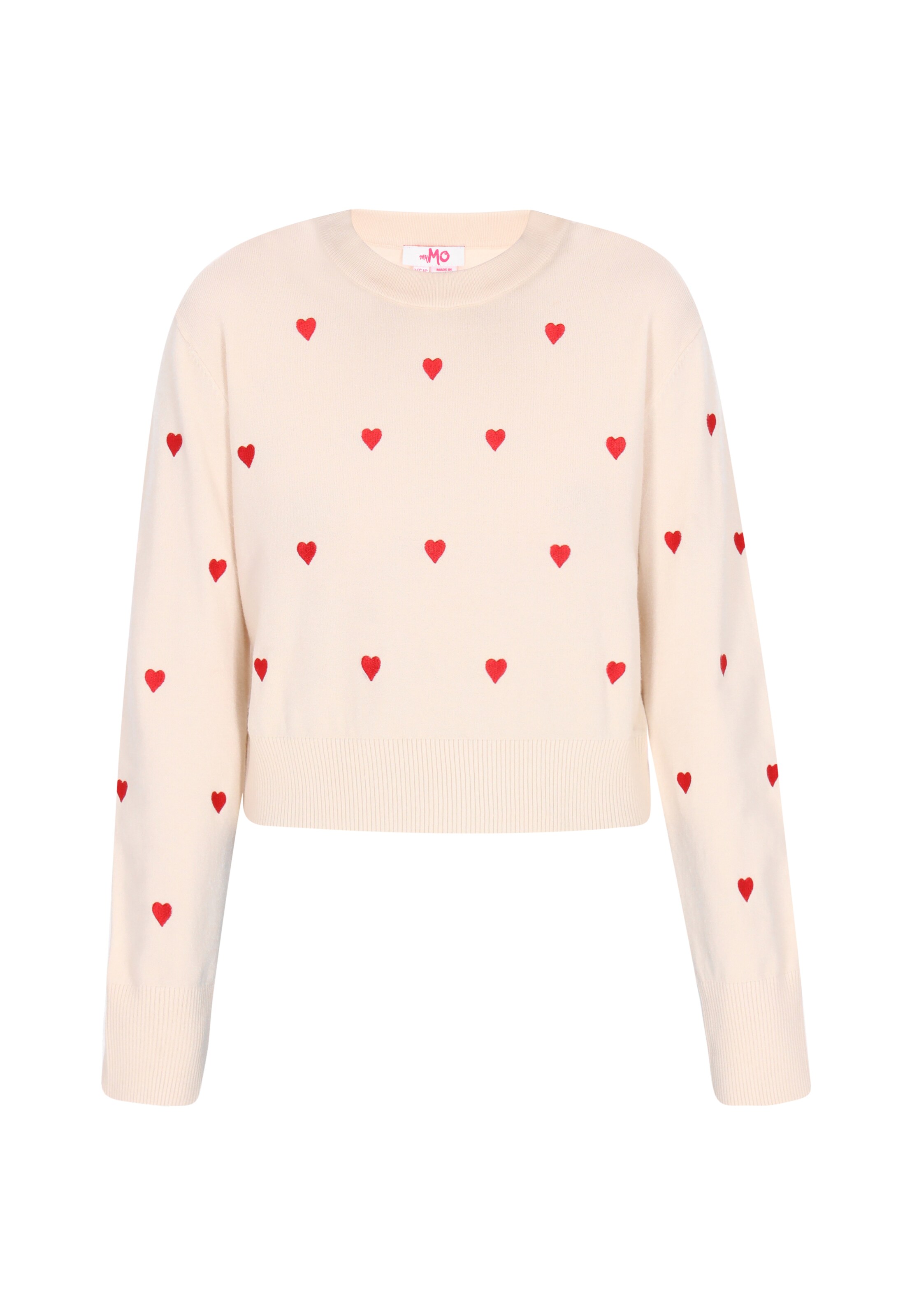 MYMO Pullover in Weiß: Vorderseite