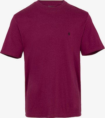 Volcom T-Shirt 'Stone Blanks' in Pink: predná strana