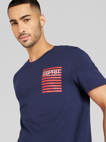 T-Shirt ESPRIT en bleu