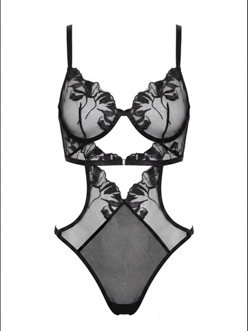SpaLeXLine Bodysuit 'SX1023' in Black