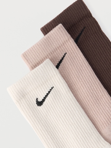 smėlio NIKE Sportinės kojinės